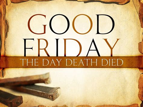 date for good friday